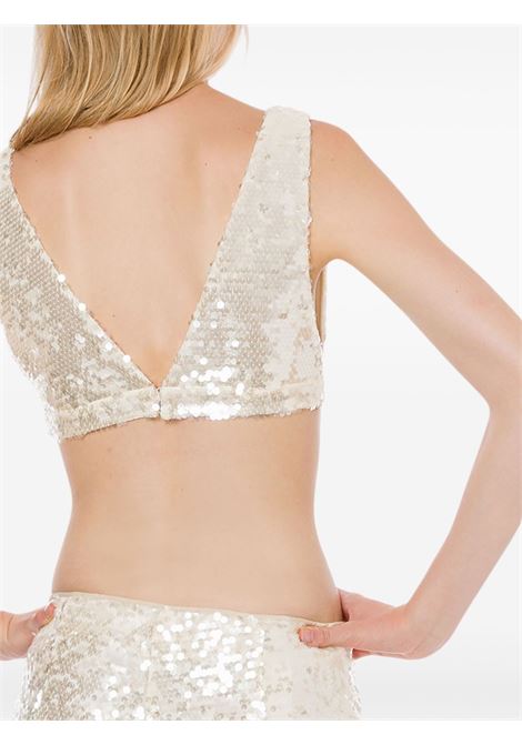 Gold-tone sequinned top Philosophy Di Lorenzo Serafini - women PHILOSOPHY DI LORENZO SERAFINI | 080307250003